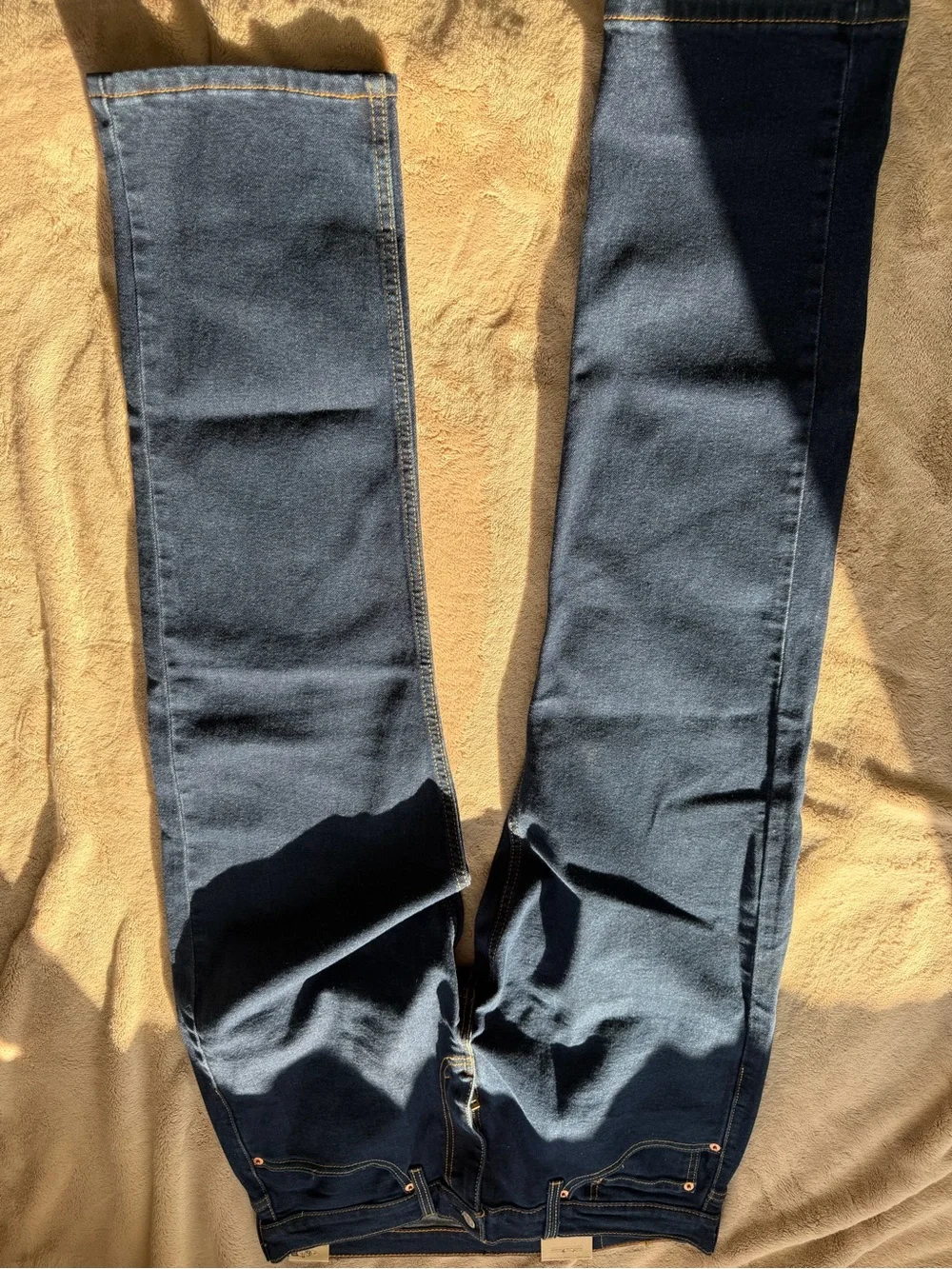 Levi's Men's Straight Jeans in Dark Blue Wash